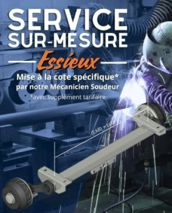 Mise à la cote essieux sur-mesure